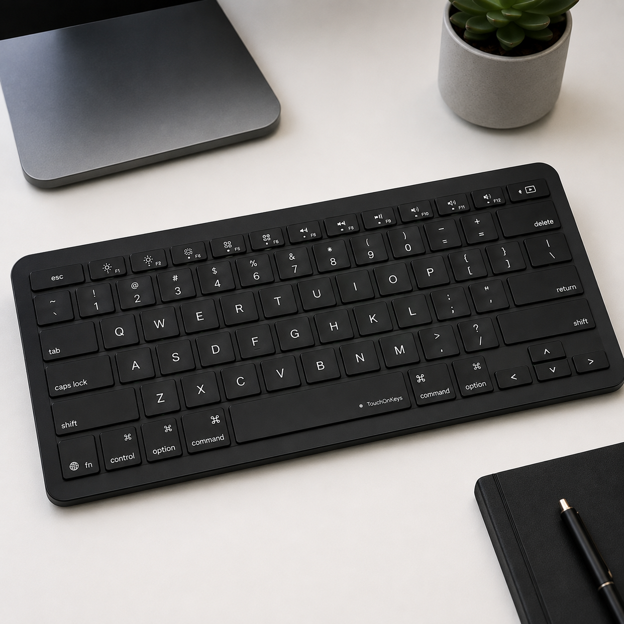 Clevetura CLVX 1 Mac Wireless Keyboard with Trackpad Full Size Bluetooth